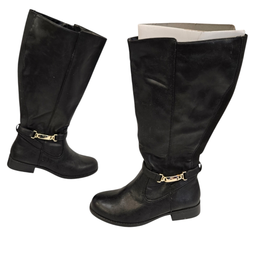 Dexflex Comfort Boot Extended Calf 8.5 Wide Inside Zip Boot
